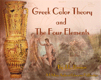Greek Color Theory and the Four Elements