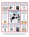 Women's History Month Choice Board