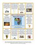 Africa in Global History Choice Board by Robert W. Maloy and Torrey Trust
