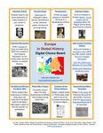 Europe in Global History Choice Board by Robert W. Maloy and Torrey Trust