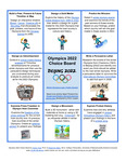 Olympics 2022 Digital Choice Board